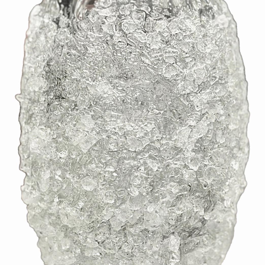 Una obra de arte única, la técnica utilizada para crear este jarrón cotisso de Murano garantiza que no haya dos iguales. Cotisso o 