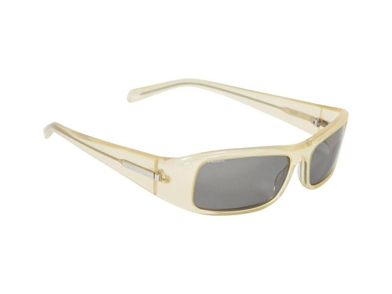 prada clear sunglasses