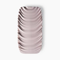 Lila dekorativer Teller von Aldo Londi