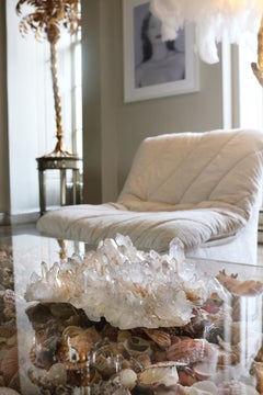 Clear Quartz Crystal Cluster