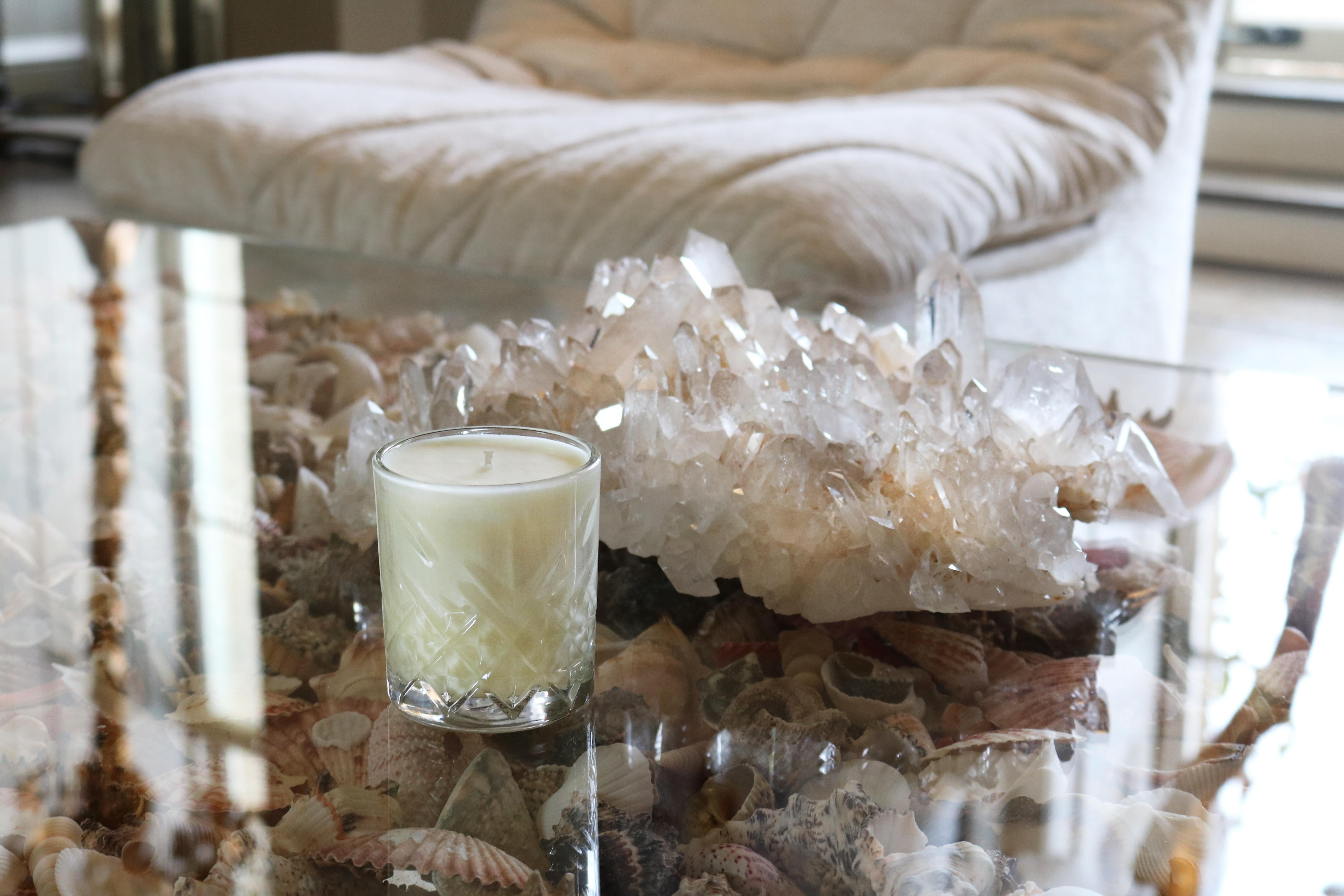 Unknown Clear Quartz Crystal Cluster For Sale