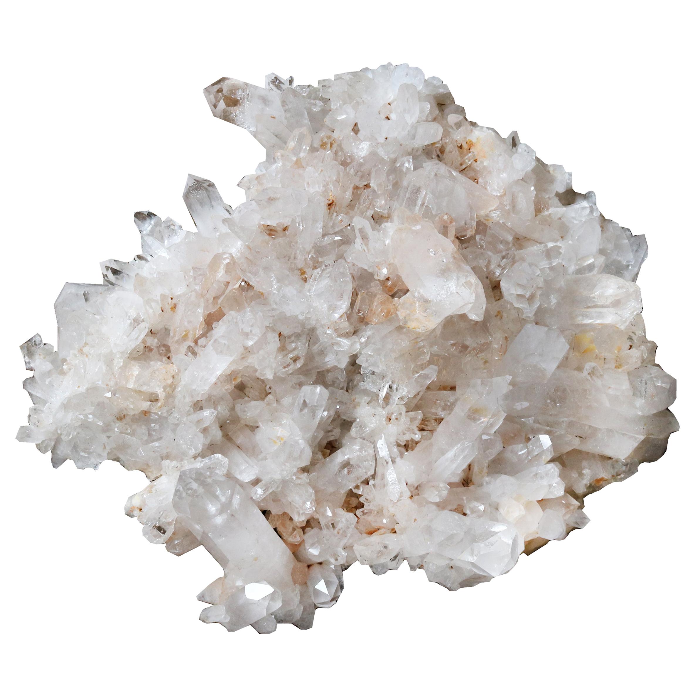 Clear Quartz Crystal Cluster For Sale