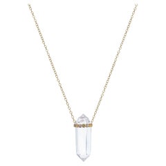 Clear Quartz Crystal Talisman