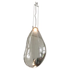 Petite lampe à suspension transparente en forme de bulle, par Alex de Witte