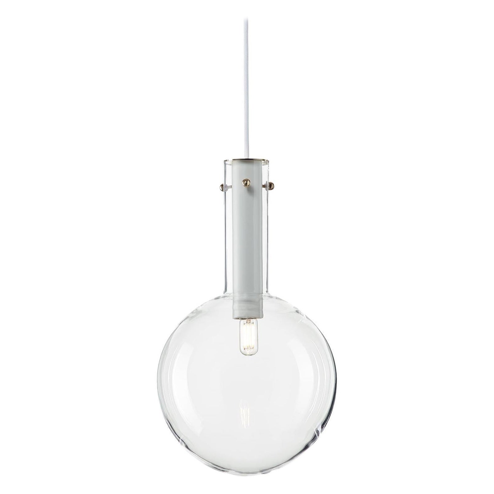 Clear Sphaerae Pendant Light by Dechem Studio For Sale