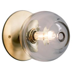 Clear Stem 1X Sconce by SkLO