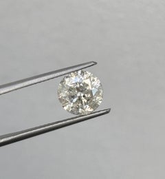 PRECIO DE VENTA — NO SE ADMITEN OFERTAS — Colgante de oro blanco de 14k con un diamante natural redondo de 2,22 quilates