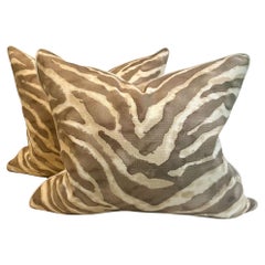 Clearance House Zebra Pillows
