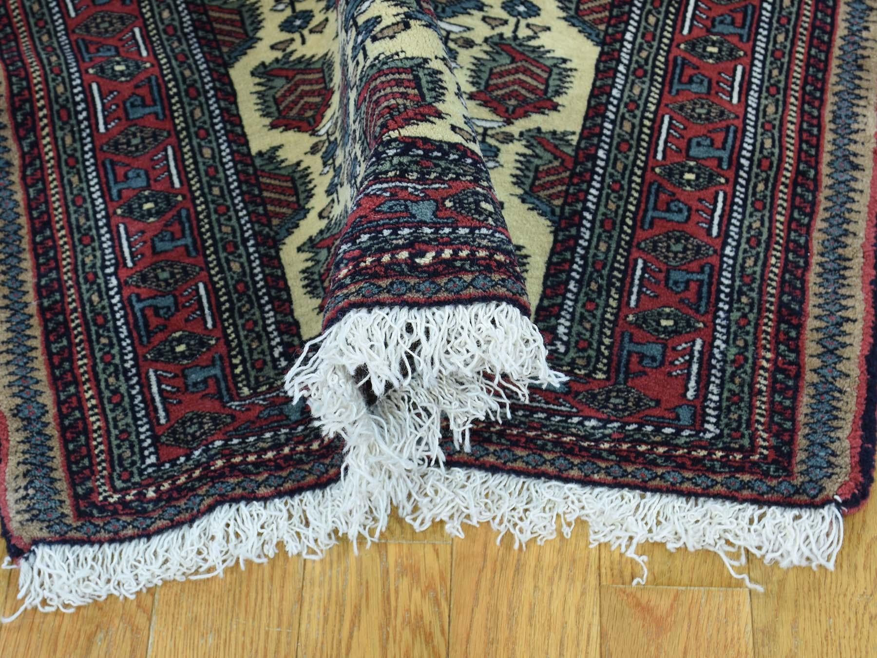 Clearance Northwest Persian Hand Knotted Tribal Oriental Runner Rug In Good Condition In Carlstadt, NJ