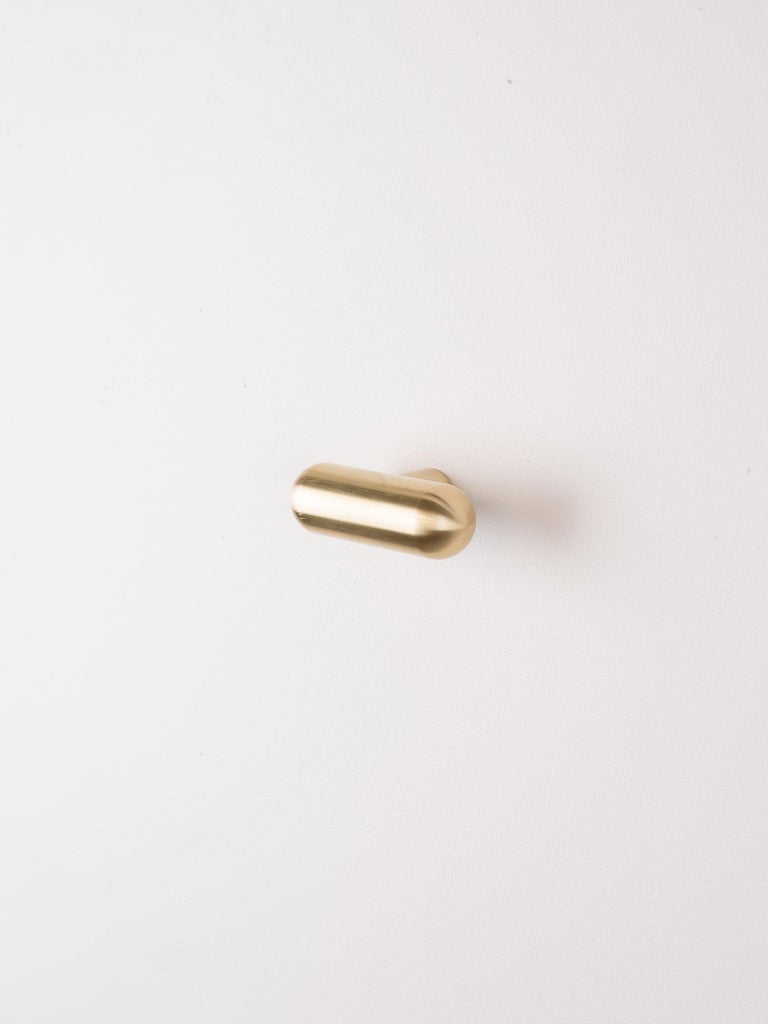 Cleat, Brass Wall Hook by Pat Kim For Sale at 1stDibs cleat wall hook