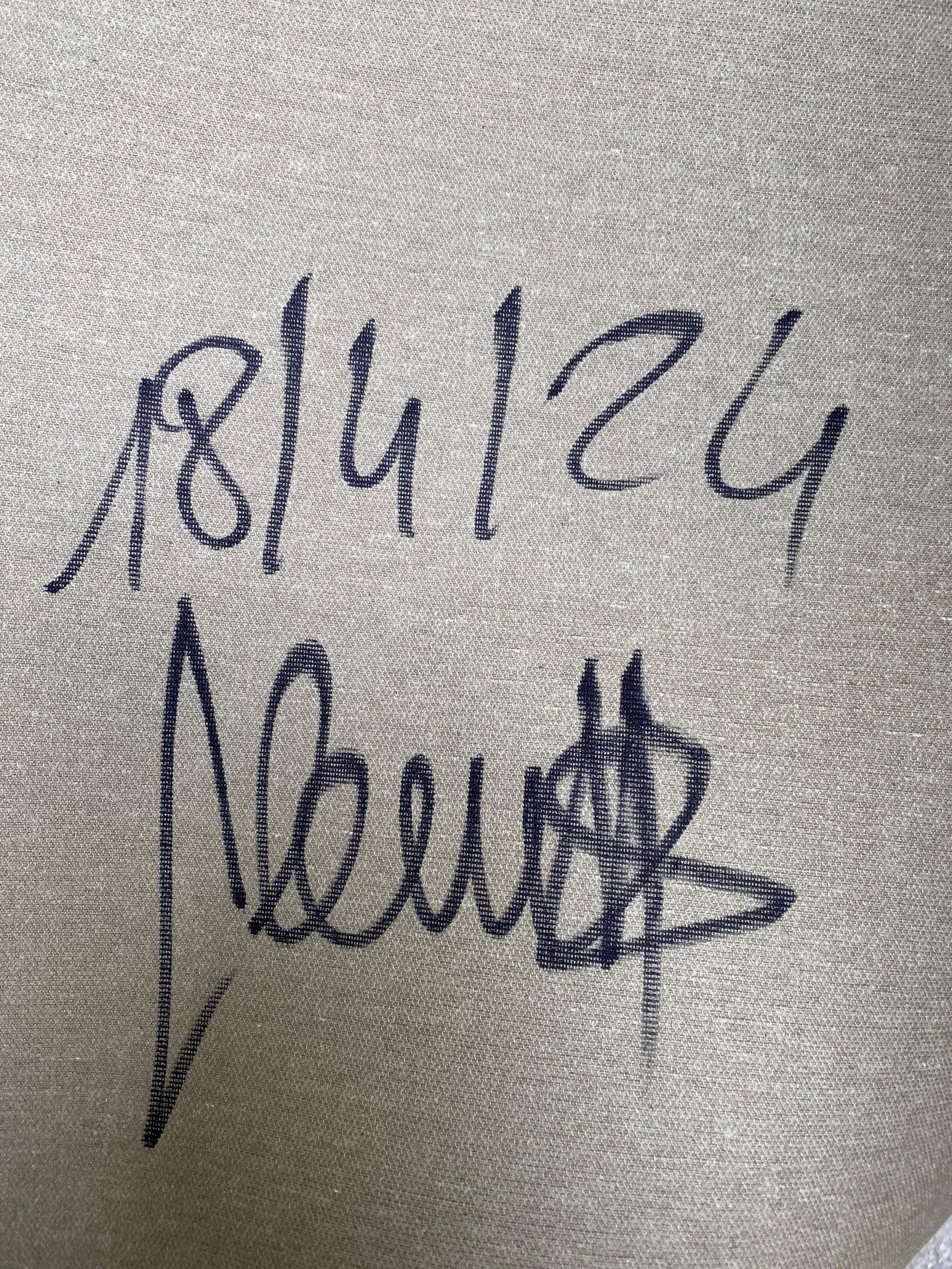 Clem$  Brich die Bank   Acryl auf Leinwand im Zustand „Gut“ im Angebot in Saint ouen, FR