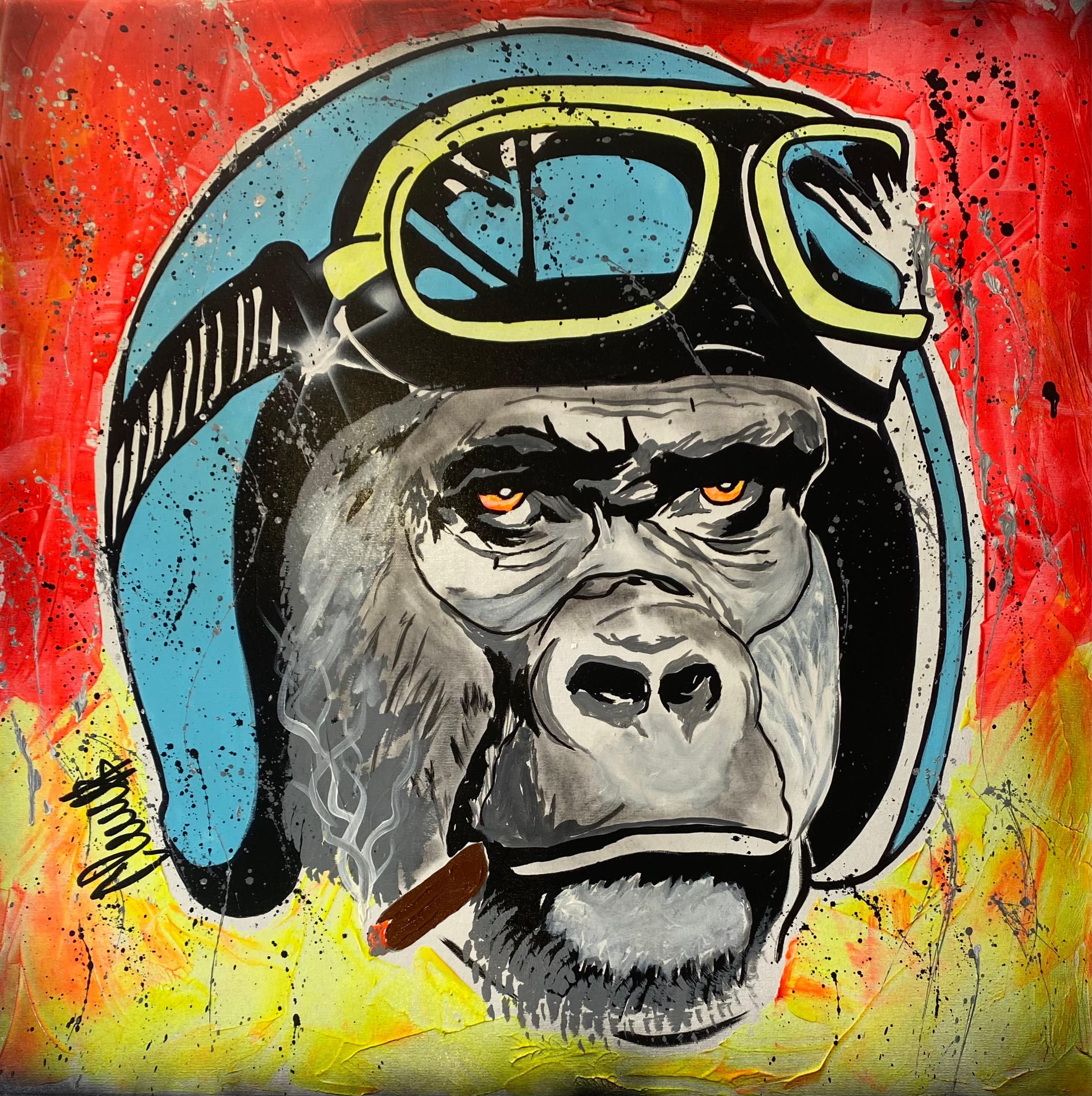 Clem$ Pintura - Gorila
Técnica mixta sobre lienzo
Firma
obra original
Dimensiones: 80x80cm
Ref: 4482/26/1