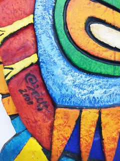 Un cuadro del artista holandés Clemens Briels, fechado en 2000