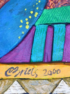 Un cuadro del artista holandés Clemens Briels, fechado en 2000