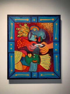 Clemens Briels - Empresta - 2011 - Serigraph on Canvas - HC - Figurative Print