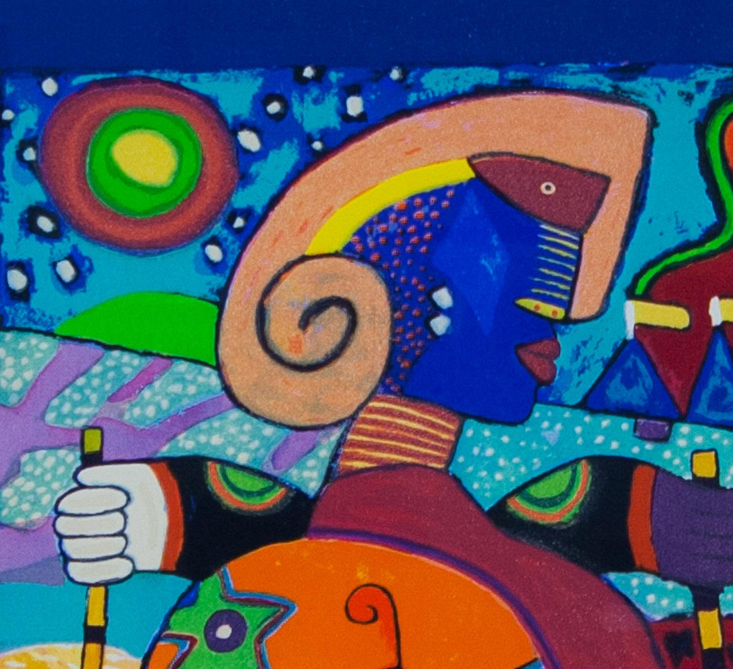      The Fragrance of Park City by the Dutch Pop artist Clemens Briels  is an original limited edition no. 195/200 3D serigraph with embossing and bears the official seal of the Olympic committee. It was the official painting for the Park City Utah