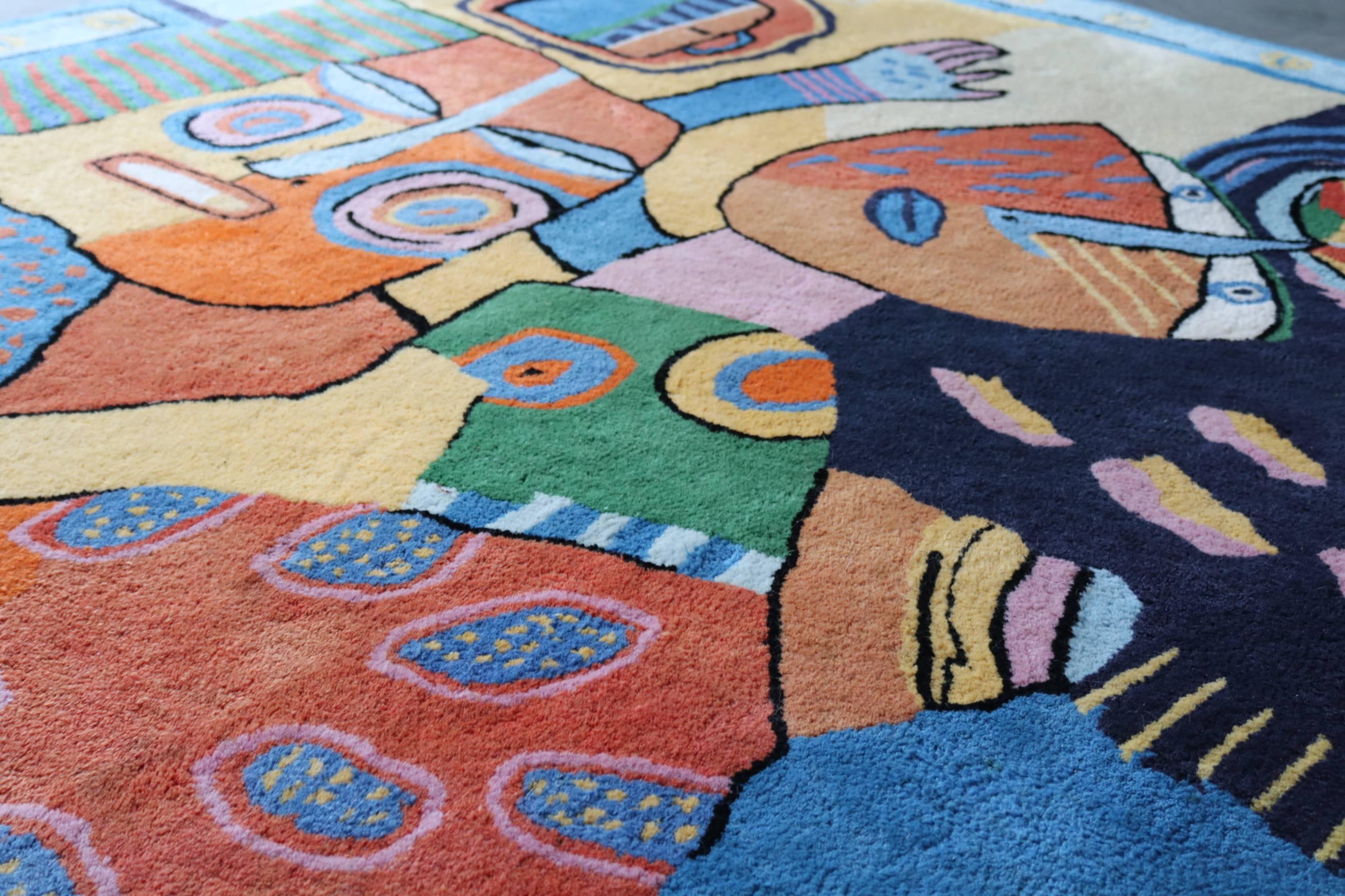Clemens Briels Rug, Netherlands, 2000s In Good Condition In Amsterdam, NL