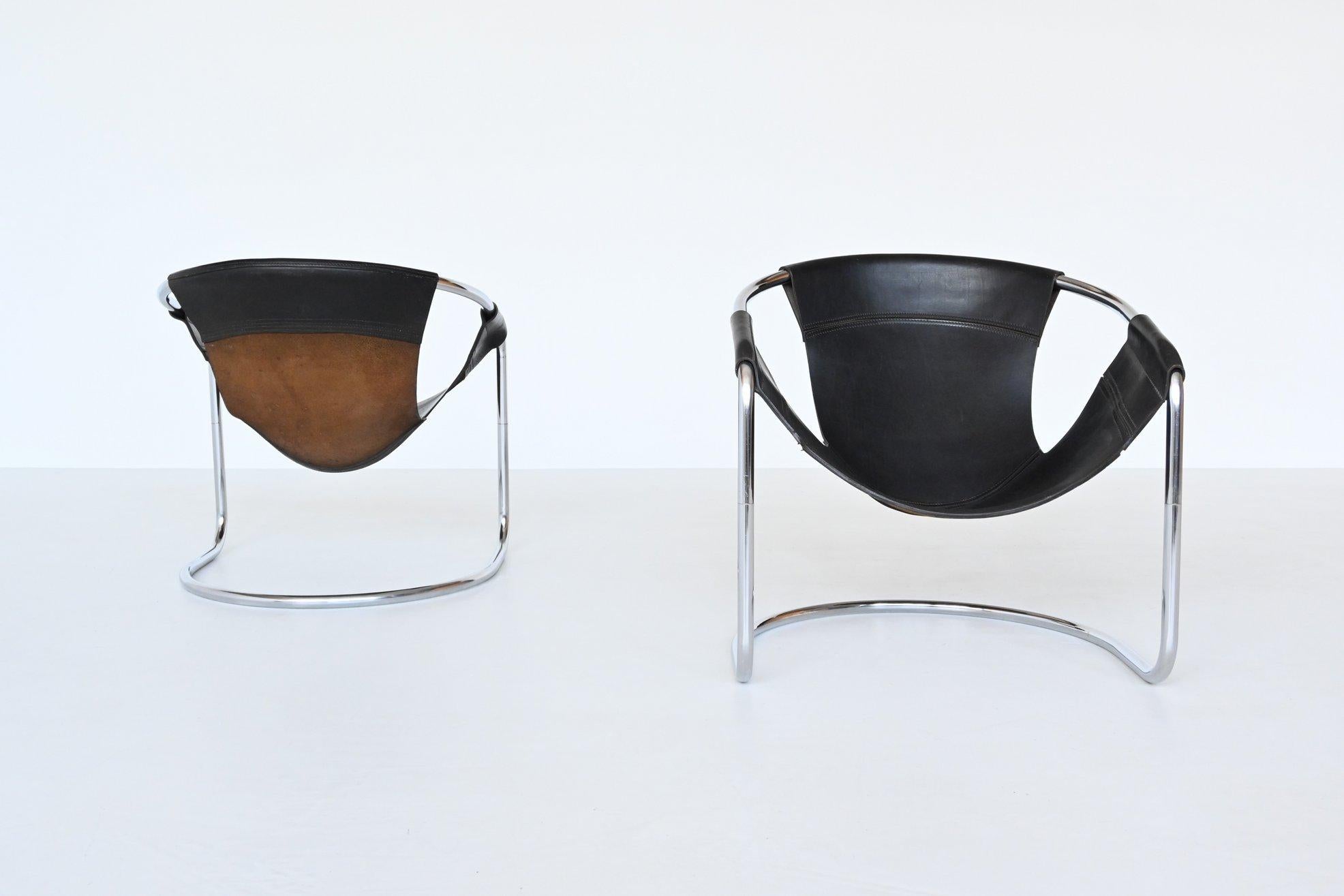 Clemens Claessen Lounge Chairs Ba-as the Netherlands, 1965 In Good Condition In Etten-Leur, NL
