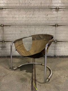 Clemens Claessen, Rare Industrial Tubular Armchair, 1960s