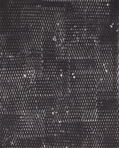 Used Black and White III, Expanded Metal Painting