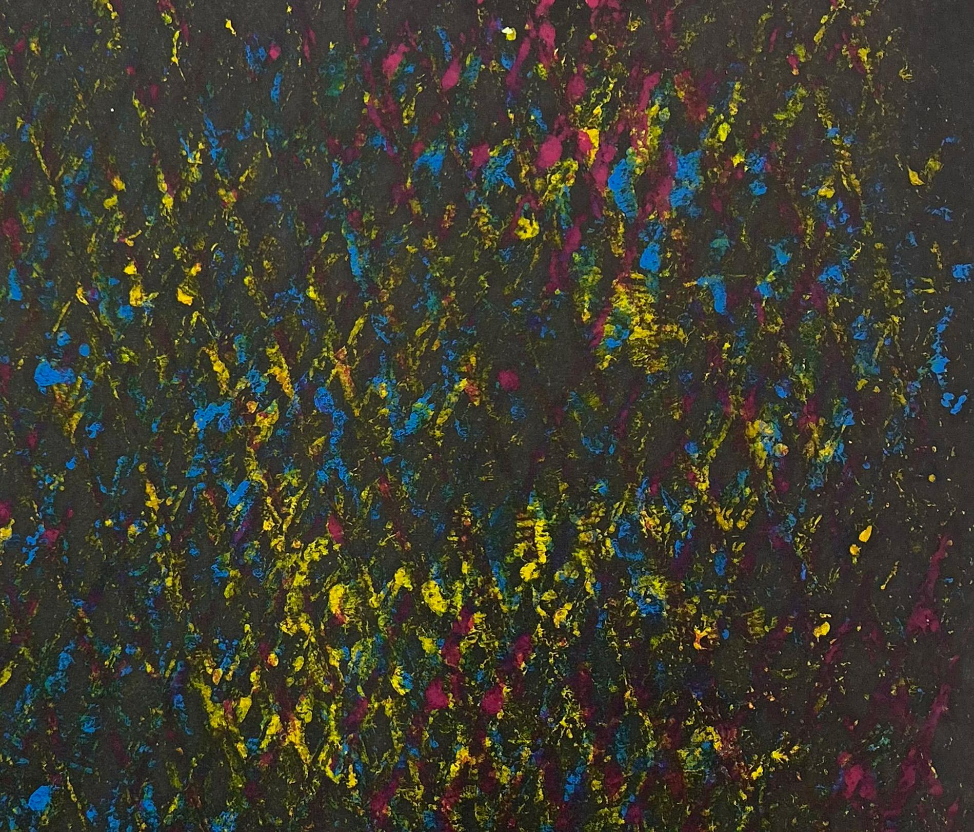 CMYK II, Expanded Metal Painting For Sale 1