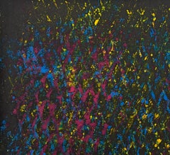 CMYK I, Expanded Metal Painting