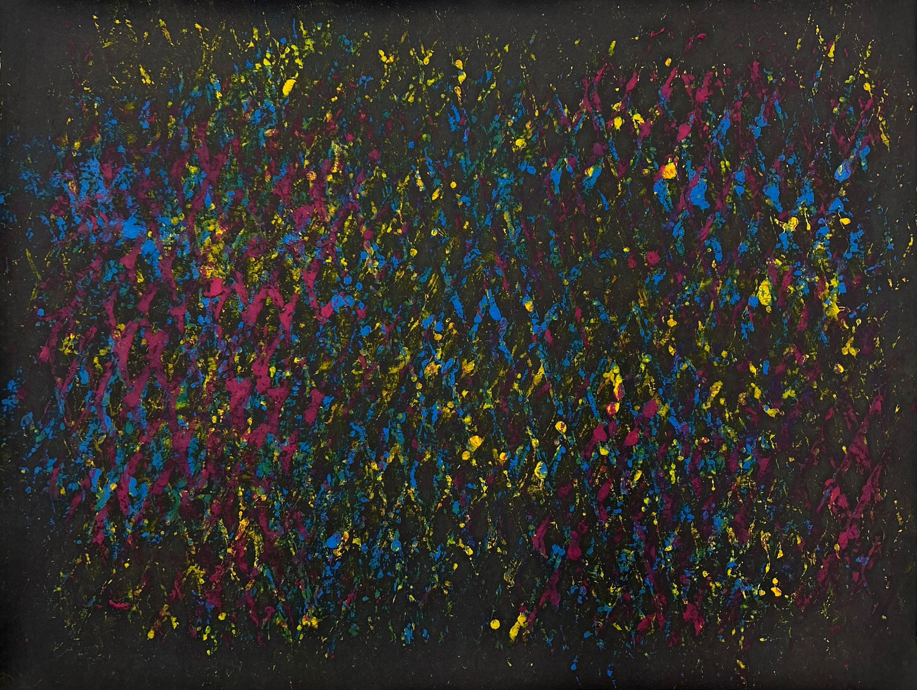 CMYK I, Verniciatura del metallo stirato