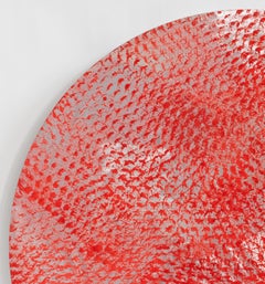 Rosso Tondo, pittura a pigmenti in metallo espanso