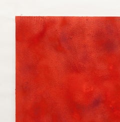 Red II, Expanded Metal Pigment Painting