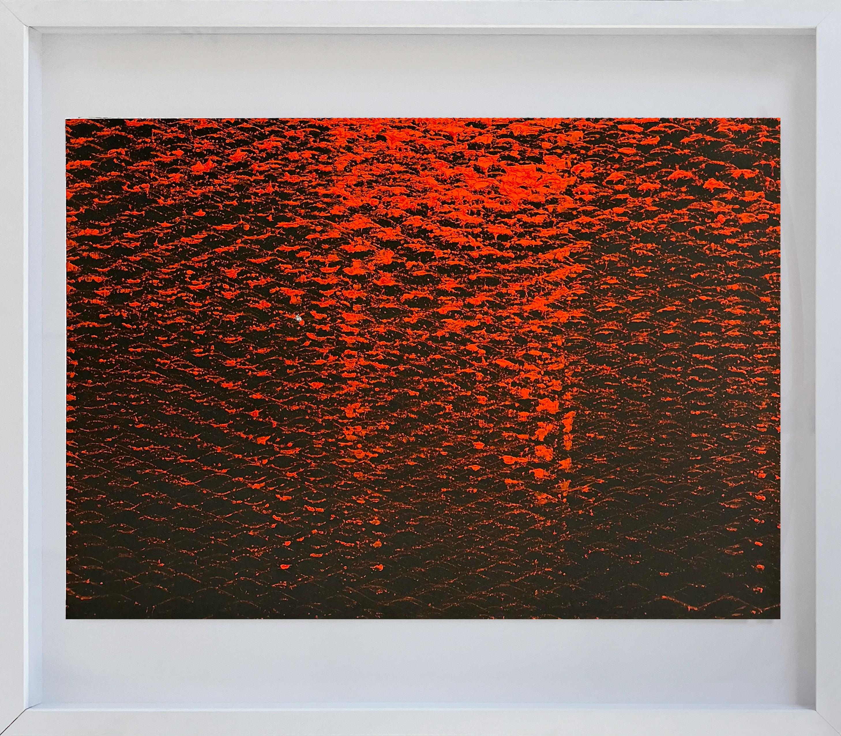 Rot und Schwarz I, Ausziehbares Metallgemälde