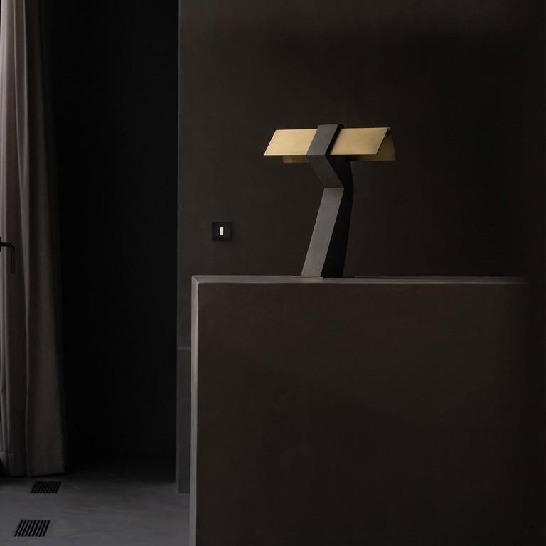 Clément Cauvet Lámpara de mesa 'TAU' de hormigón y acero para DCW éditions Paris Francés en venta