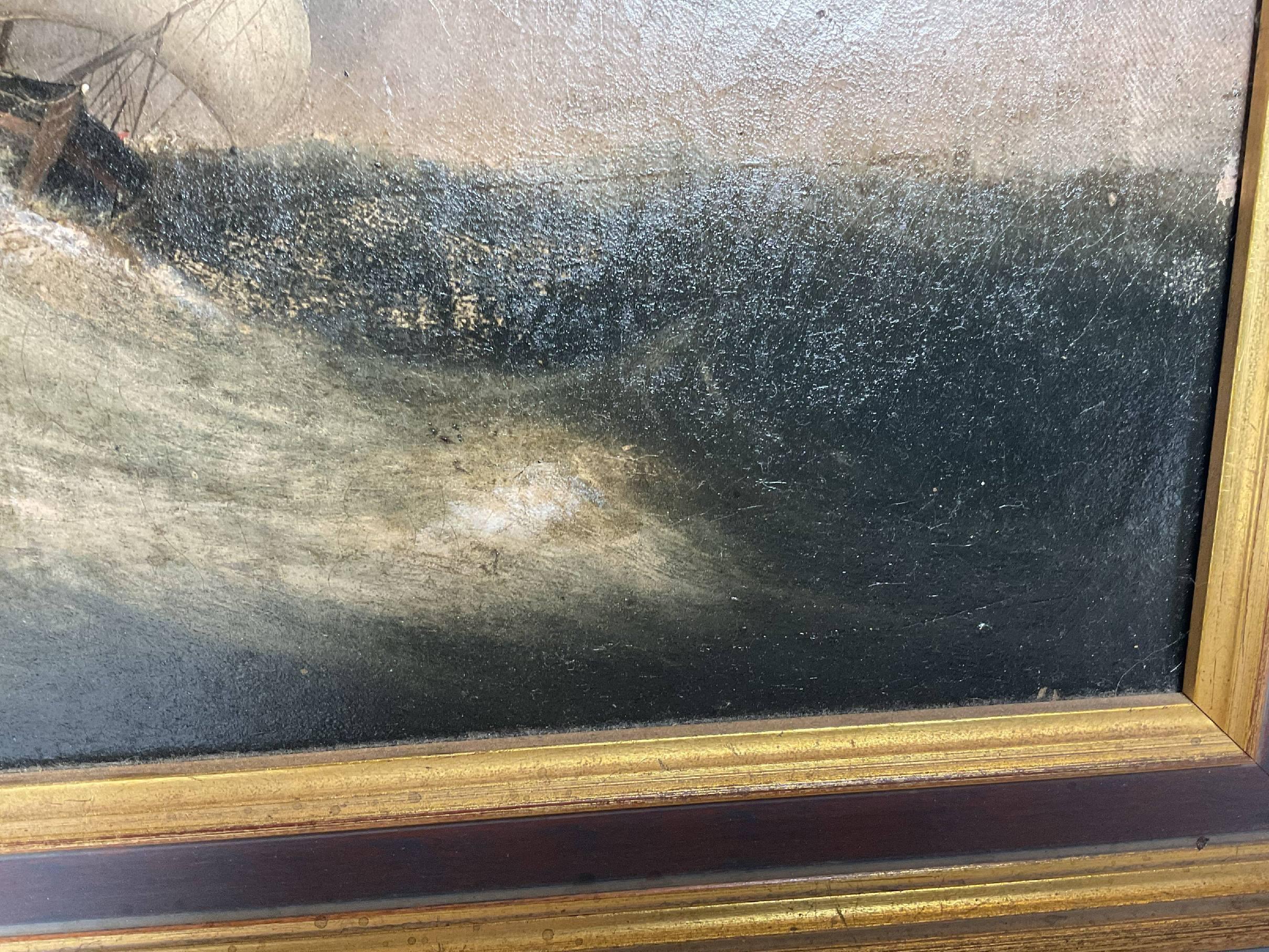 Paper Clement Drew Marine Painting