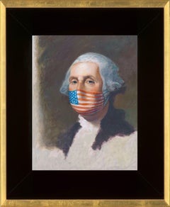 Michelangelo “David” with Damien Hirst’s mask & Unmasked