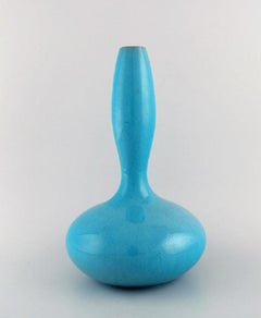Clément Massier pour Golfe Juan. Vase ancien en céramique émaillée