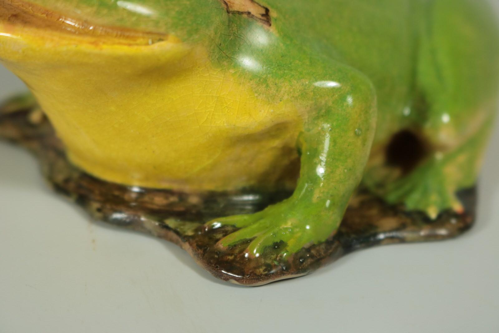 Clement Massier Frog Figure 3