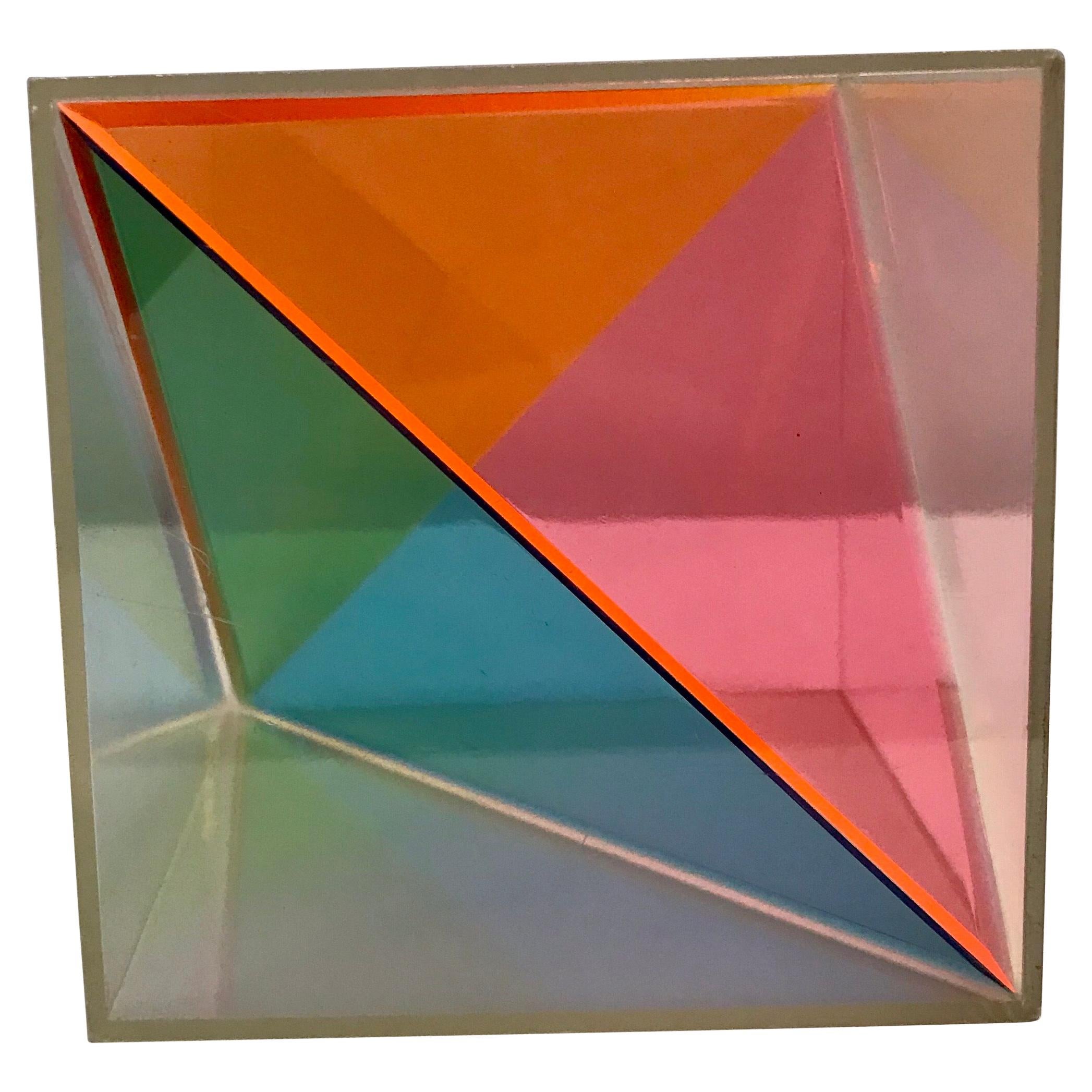Clement Meadmore 'Rainbow Box' Objet d'Art, 1970's