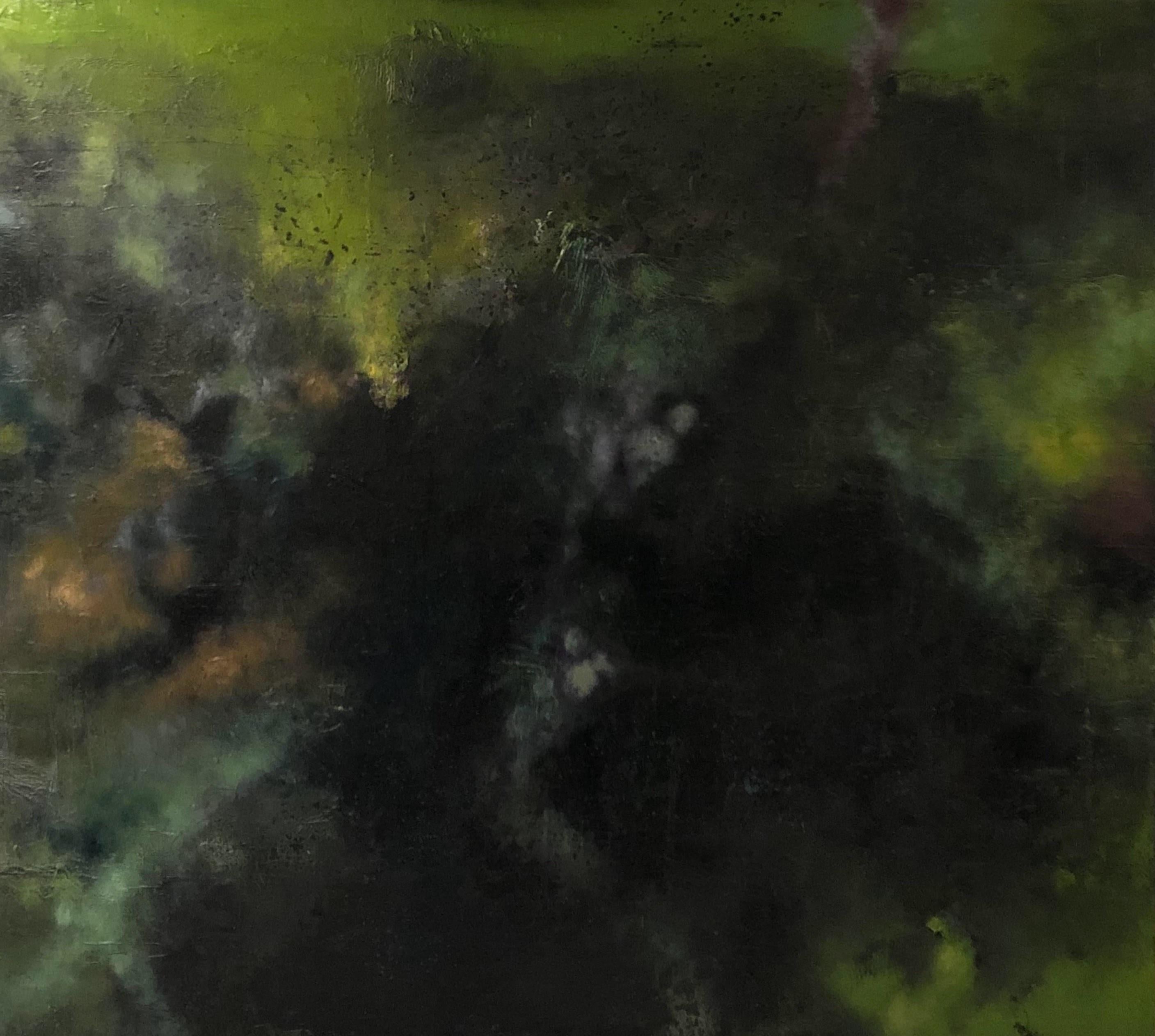 Clément ROSENTHAL Olio su tela Astrazione - Abstract Painting Nero di Clément Rosenthal