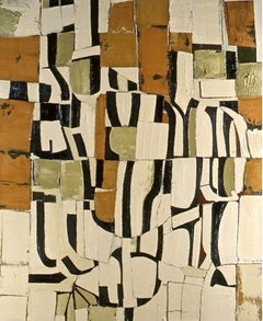 Clément ROSENTHAL Oil on canvas n° 4 Abstraction