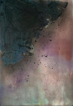 Clément Rosenthal, Abstracción rosa, óleo sobre lienzo