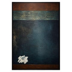 Clément Rosenthal - "Fleur Blanche" 2016, Oil on Canvas, Abstract Painting