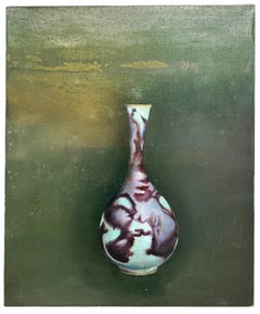 Clément Rosenthal - "Vase" 2018, Oil on Canvas, Abstract Painting