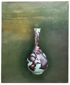Clément Rosenthal - "Vase" 2018, Oil on Canvas, Abstract Painting