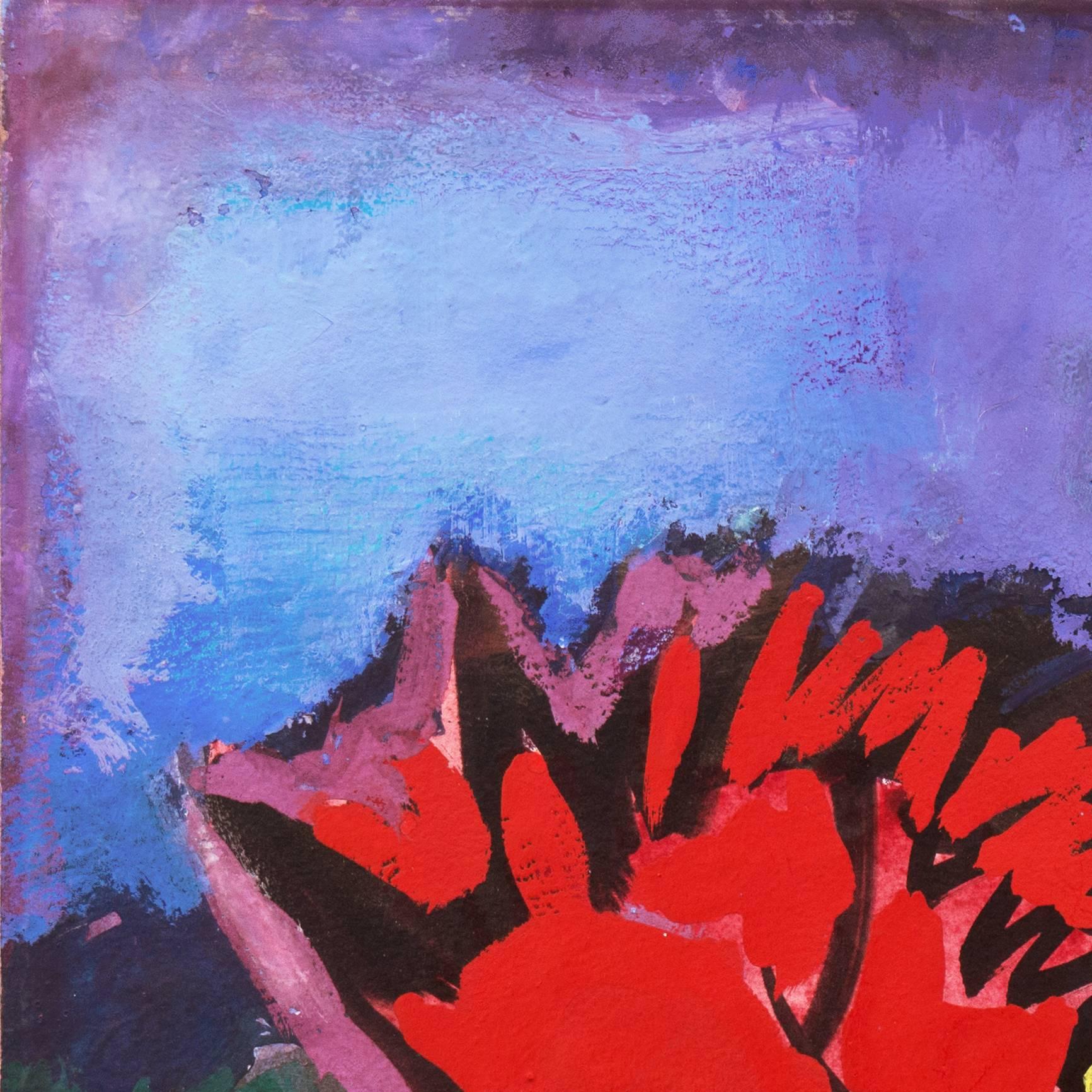 'Ponies Dancing' California Post-Impressionist, San Francisco Art Association For Sale 1