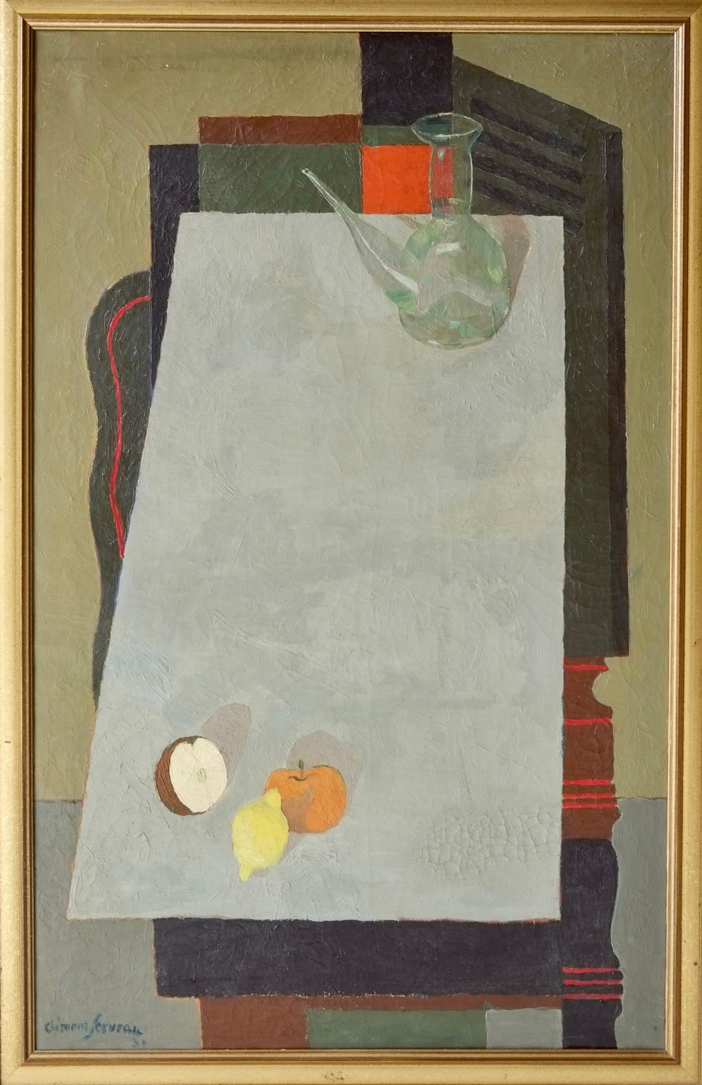 Clément Serveau (1886-1972), Stilleben, 1931 im Angebot 7