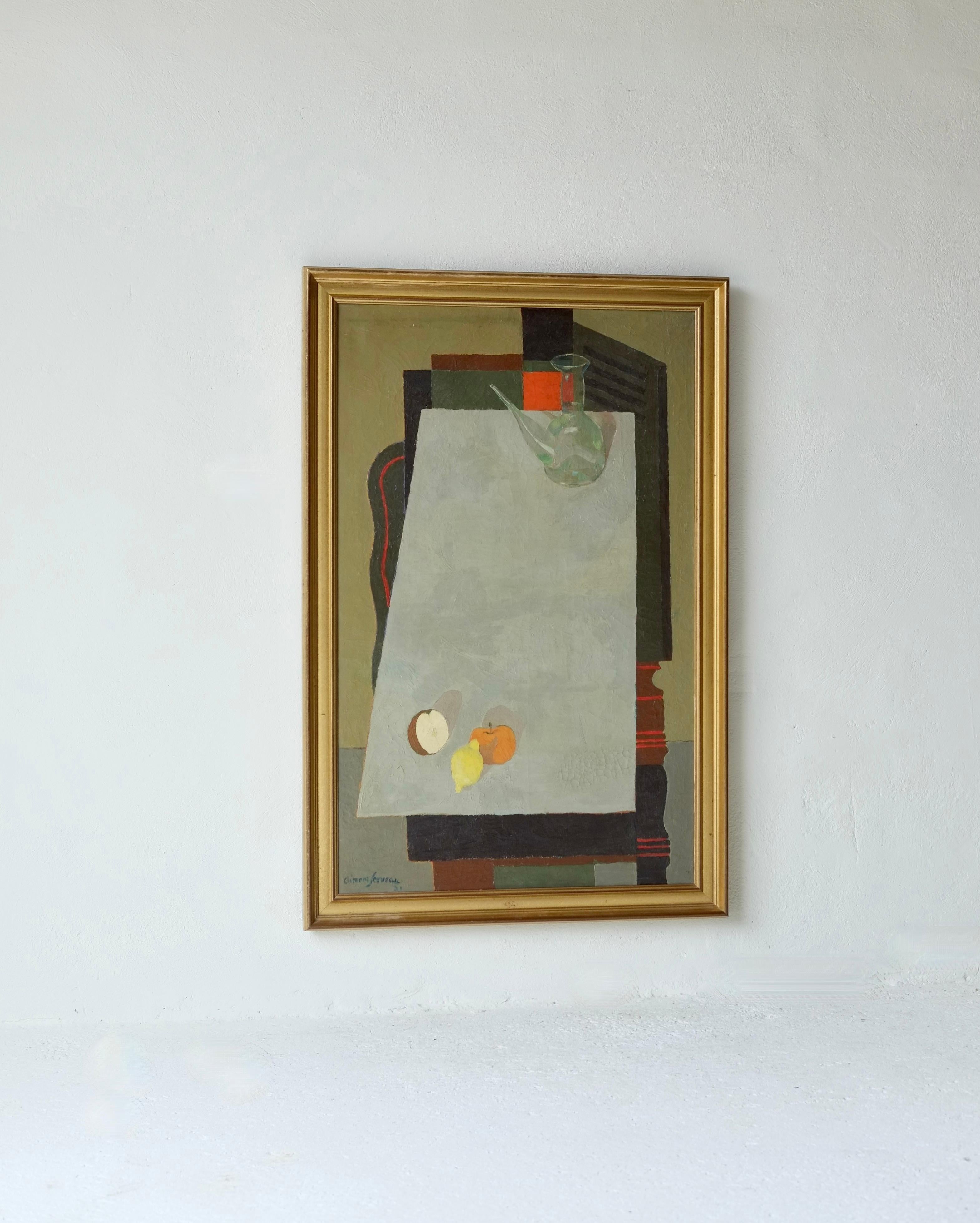 Clément Serveau (1886-1972), Stilleben, 1931 (Mitte des 20. Jahrhunderts) im Angebot