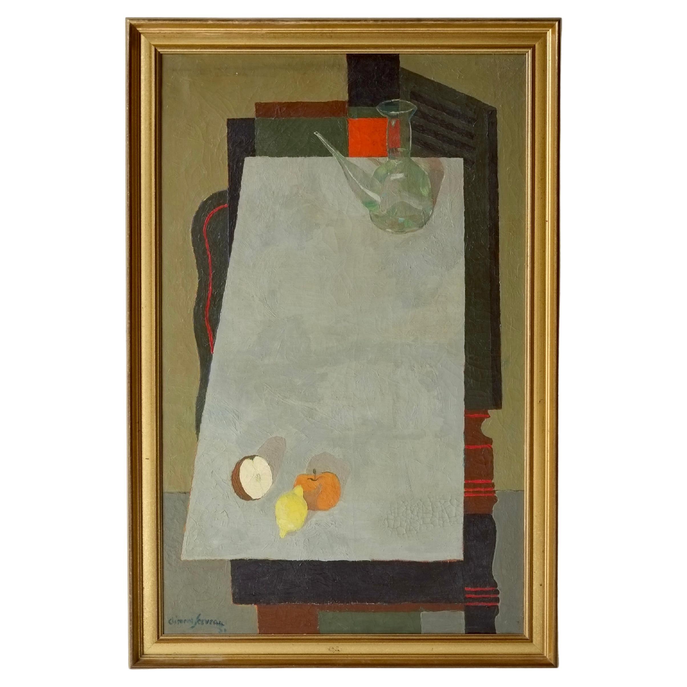 Clément Serveau (1886-1972), Stilleben, 1931 im Angebot