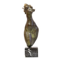 Clemente Ochoa, "Busto de mujer joven con pelo largo"