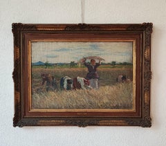 Donna nel campo