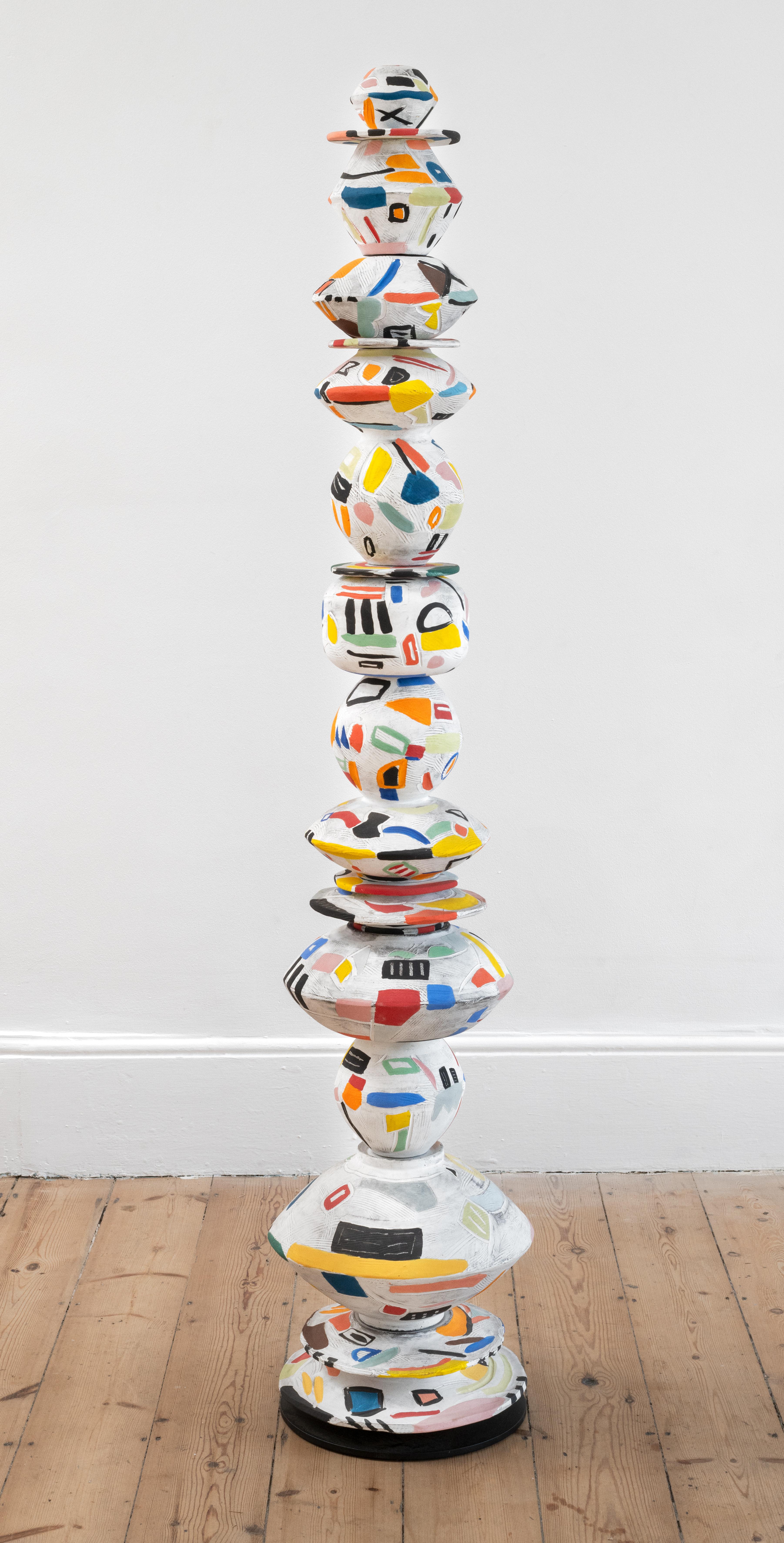 Un mundo de especulaciones - Sculpture de Clementina Van Der Walt