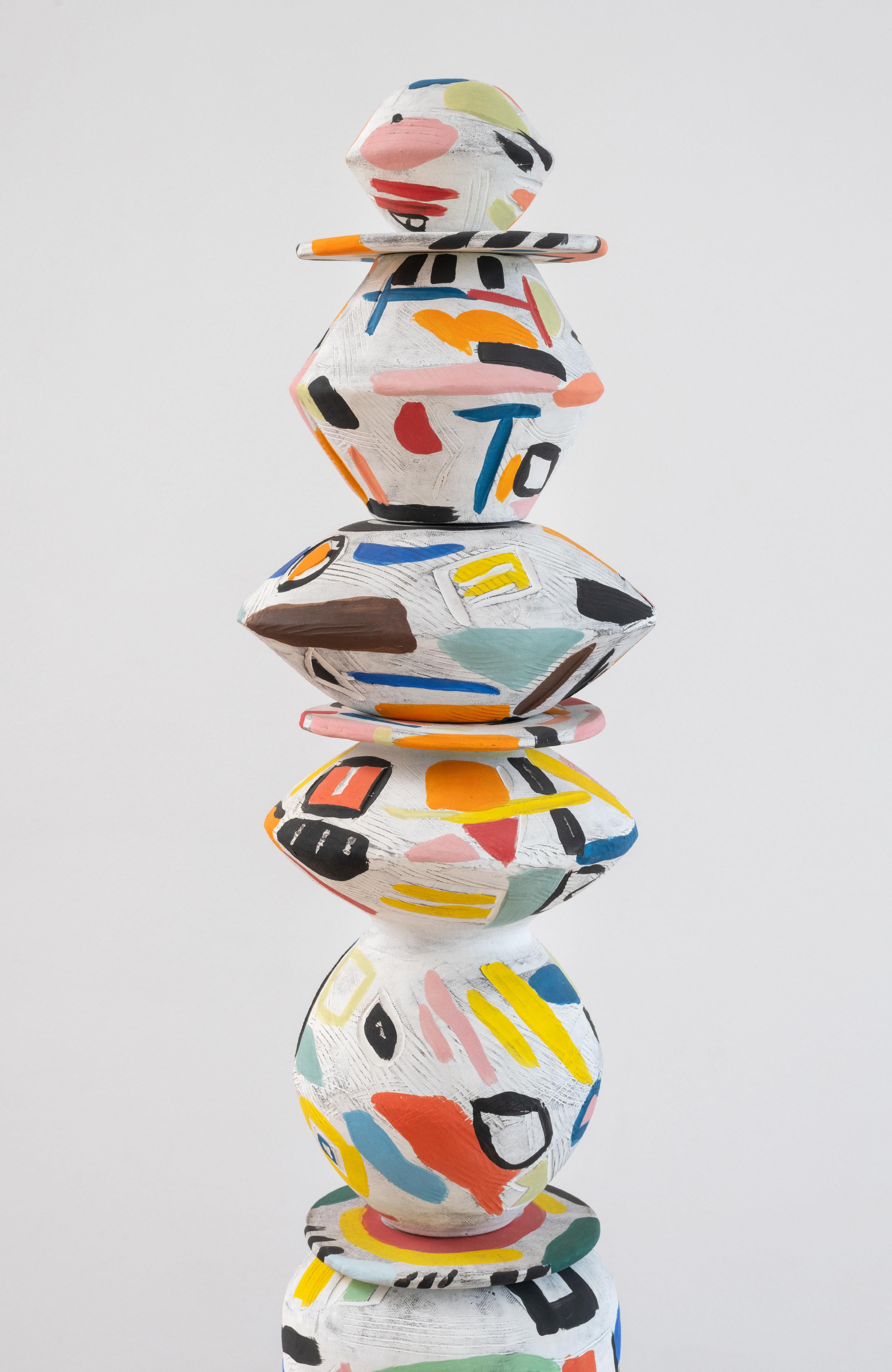 Un mundo de especulaciones - Sculpture Constructivista de Clementina Van Der Walt